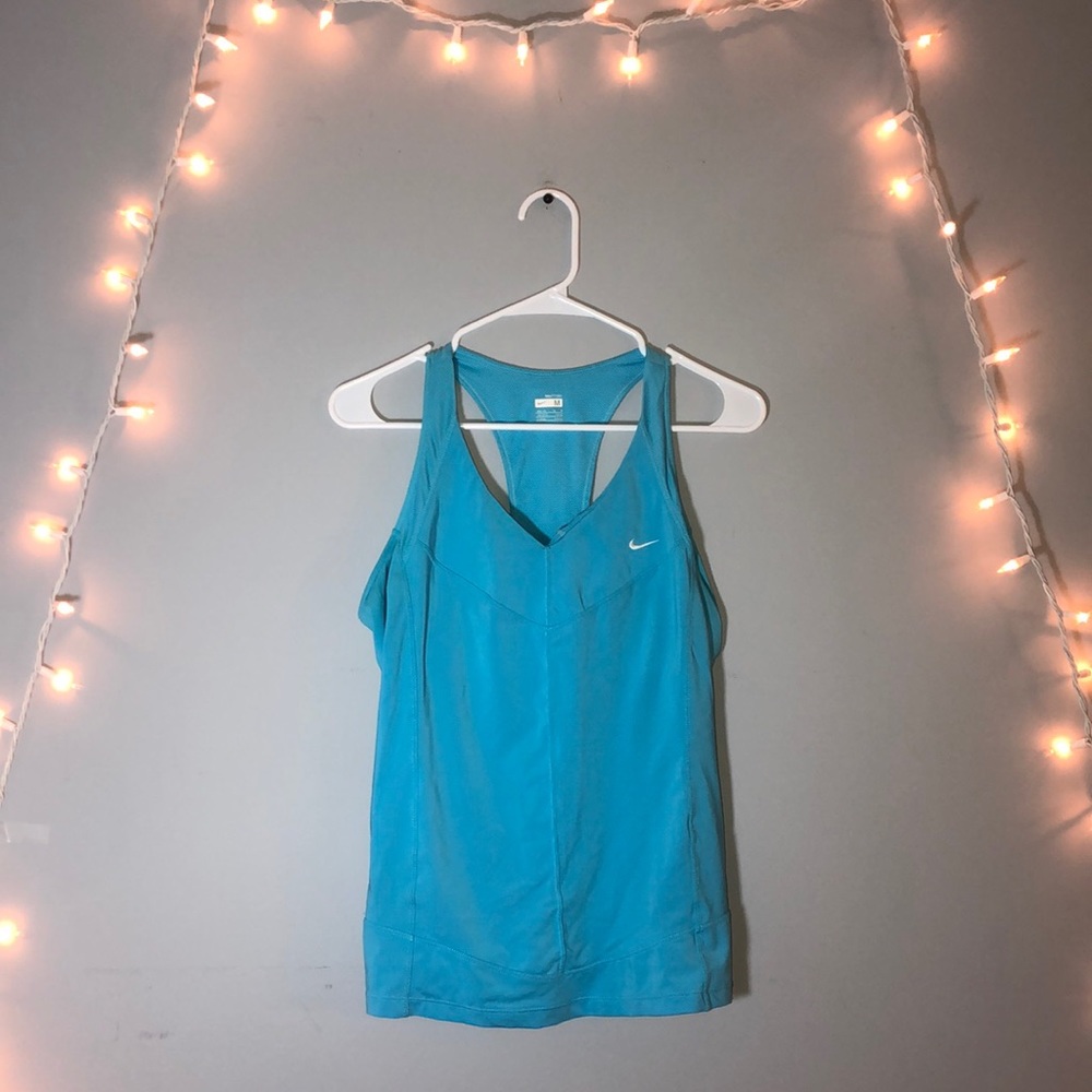 vintage Y2K blue nike tank
